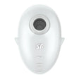 Satisfyer Cutie Ghost Double Air Pulse Vibrator White