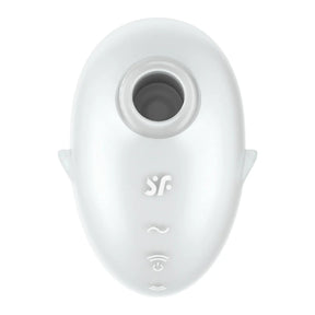 Satisfyer Cutie Ghost Double Air Pulse Vibrator White