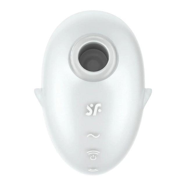 Satisfyer Cutie Ghost Double Air Pulse Vibrator White