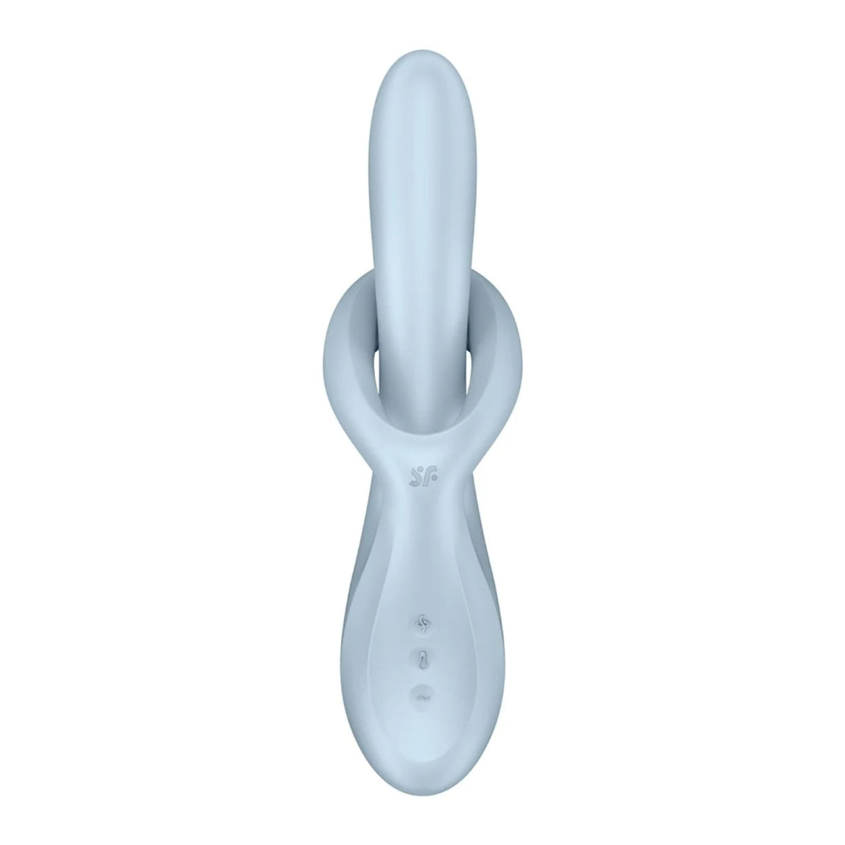 Satisfyer Heat Flex 4 Rotating Head Warming Rabbit Vibrator Blue