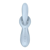 Satisfyer Heat Flex 4 Rotating Head Warming Rabbit Vibrator Blue