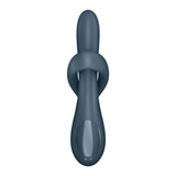 Satisfyer Heat Flex 4 Rotating Head Warming Rabbit Vibrator Grey