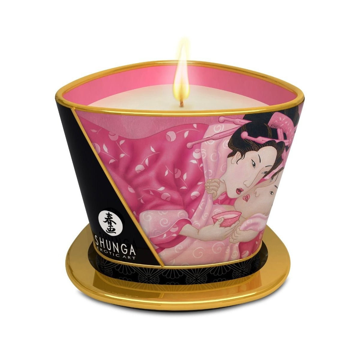 Shunga Candlelight Massage Candle Aphrodisia Roses 170ml