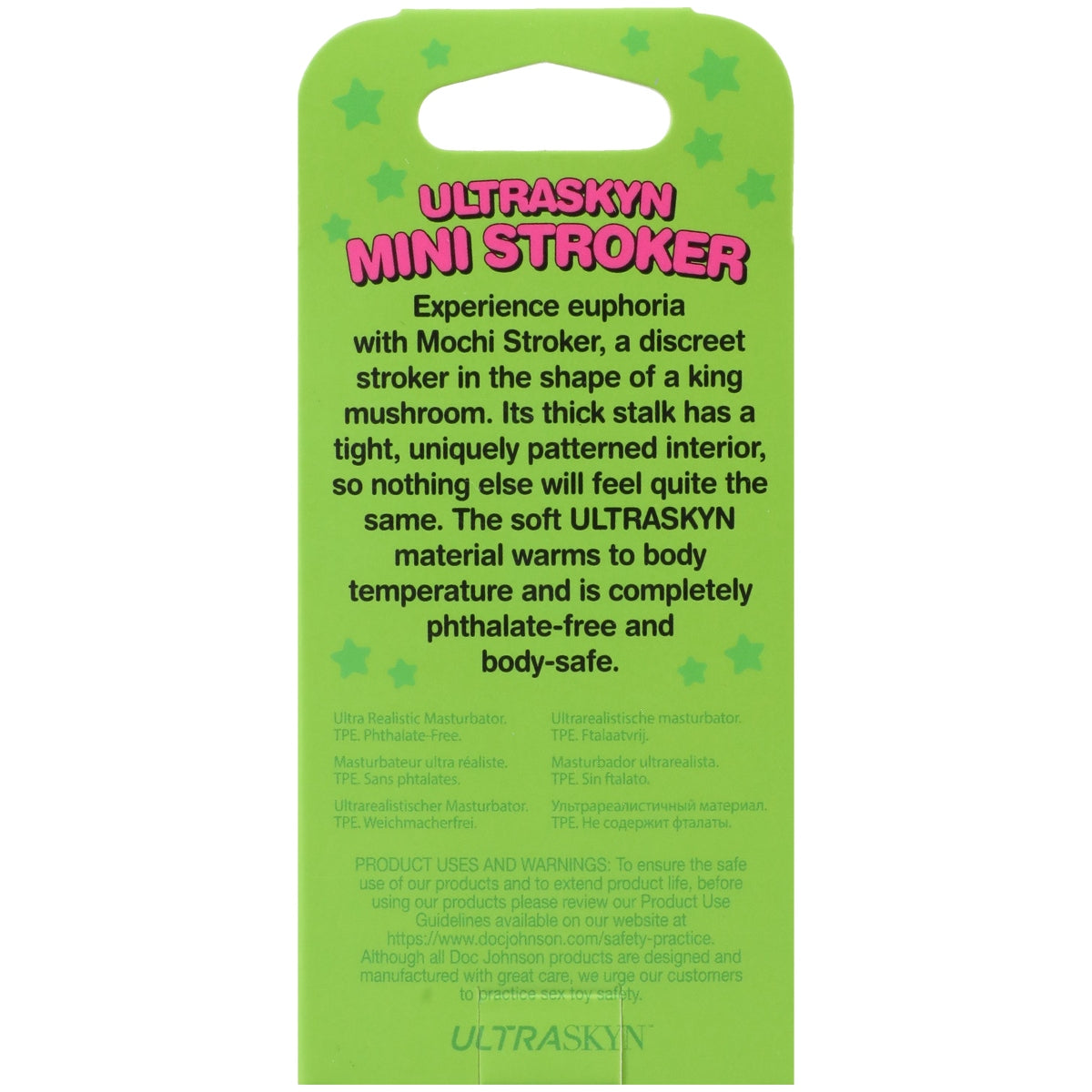 Mochi Ultraskyn Mini Stroker Masturbator Yellow