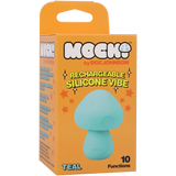 Mochi Mushroom Rechargeable Silicone Vibrator Teal