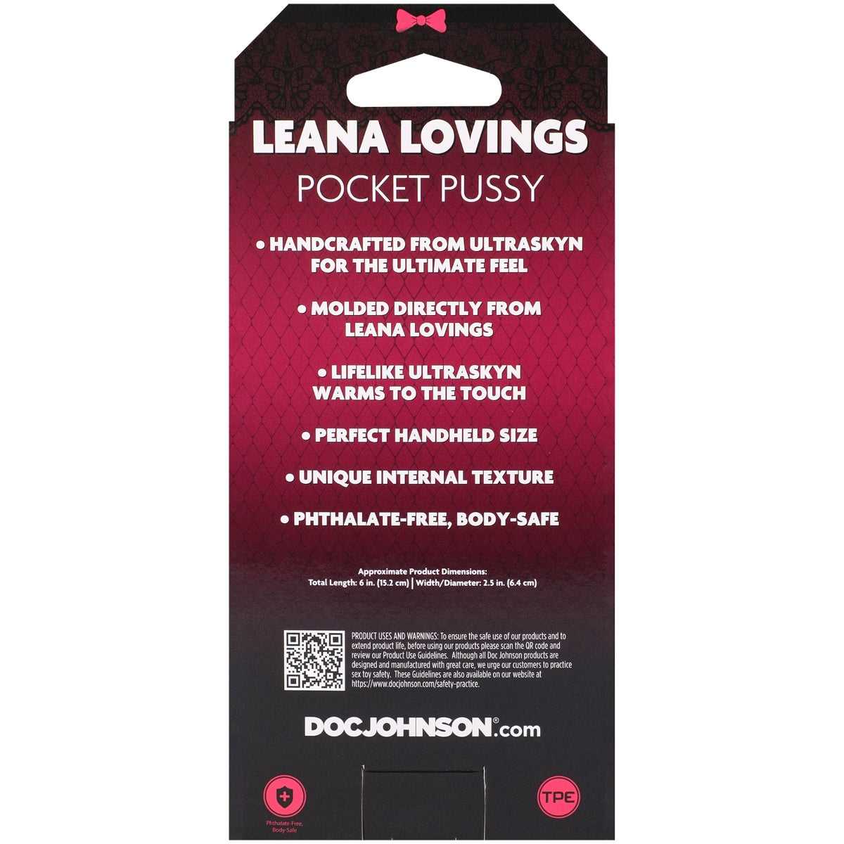 Signature Strokers Leana Lovings Ultraskyn Pocket Pussy