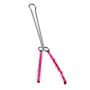Me You Us Squeeze & Please Beaded Body Clip Pink Silver - Simply Pleasure
