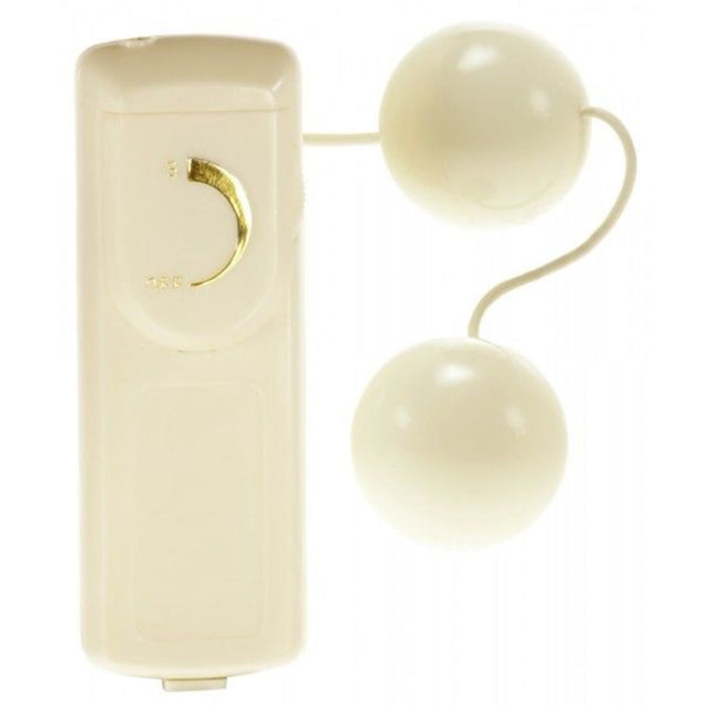 Me You Us Vibrating Orgasm Balls White - Simply Pleasure