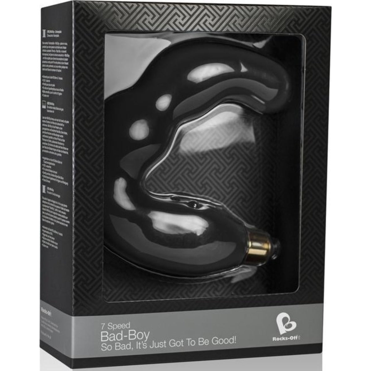 Rocks Off Bad Boy Prostate Massager Black