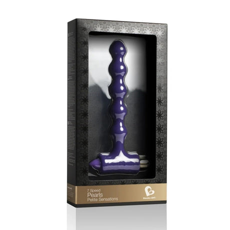 Rocks Off Petite Sensations Pearls Vibrating Butt Plug Purple