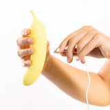 Like A Kitten Banana Cream Air Pulse G-Spot Vibrator Yellow