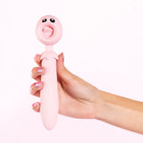 Like A Kitten Lick N Stick Clit Flicker G-Spot Vibrator Pink
