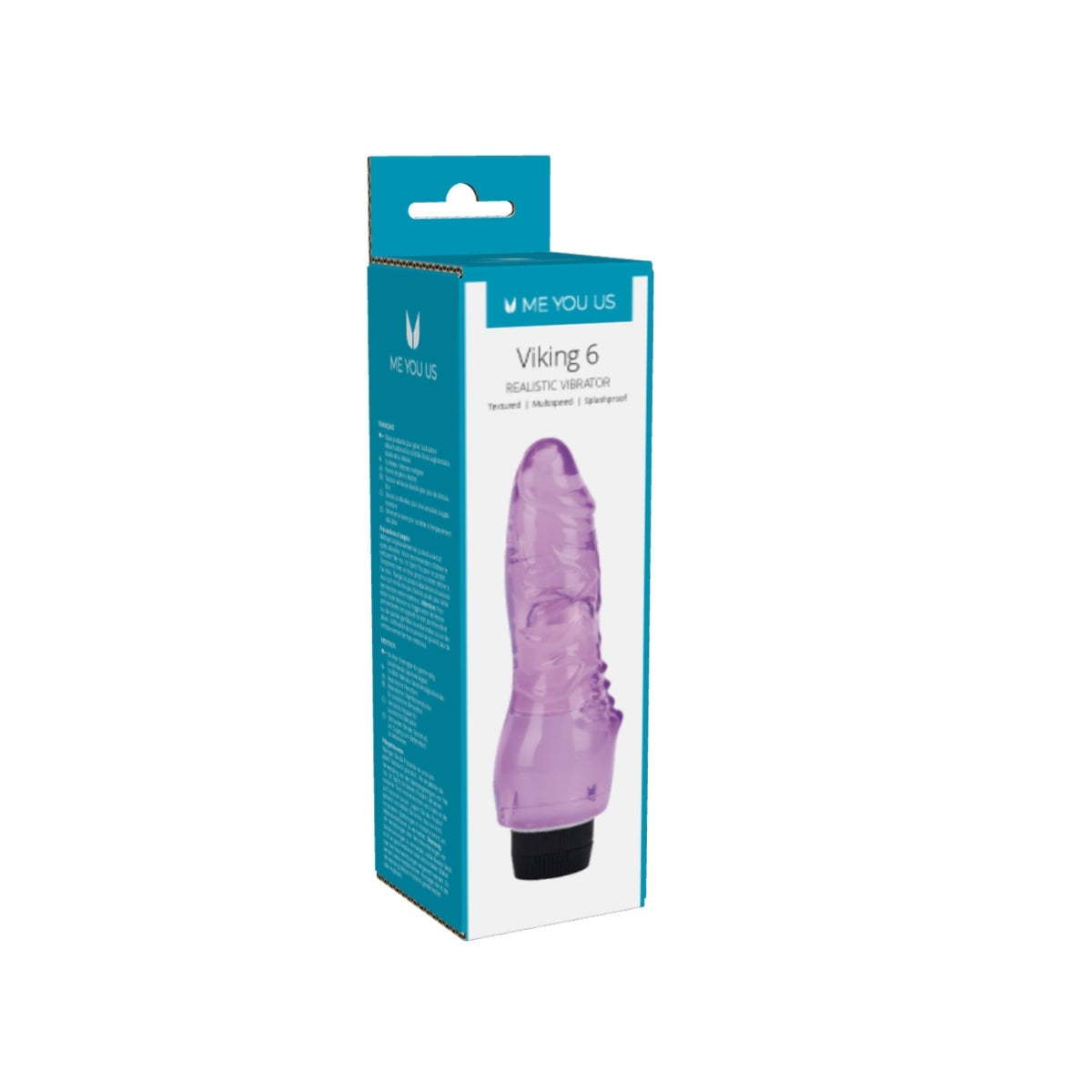 Me You Us Viking 6 Realistic Masturbator Purple - Simply Pleasure