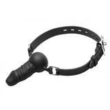 Master Series Suppressor Silicone Face Banger Gag Black