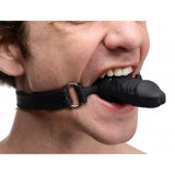 Master Series Suppressor Silicone Face Banger Gag Black