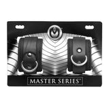 Master Series Serve Neoprene Buckle Cuffs Black