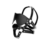 Strict Blindfold Harness And Ball Gag Black