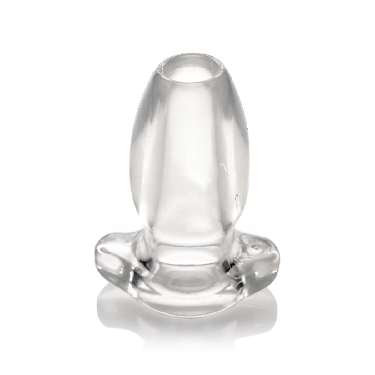 Master Series Peep Hole Hollow Anal Fuck Plug Clear