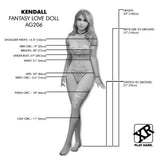 Nextgen Dolls Kendall Fantasy Love Doll Flesh