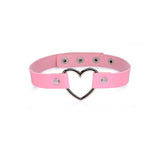 Master Series Sweet Heart Chrome Heart Choker Pink