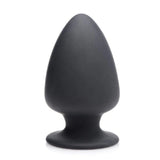 Squeeze-It Squeezable Silicone Butt Plug Black Large