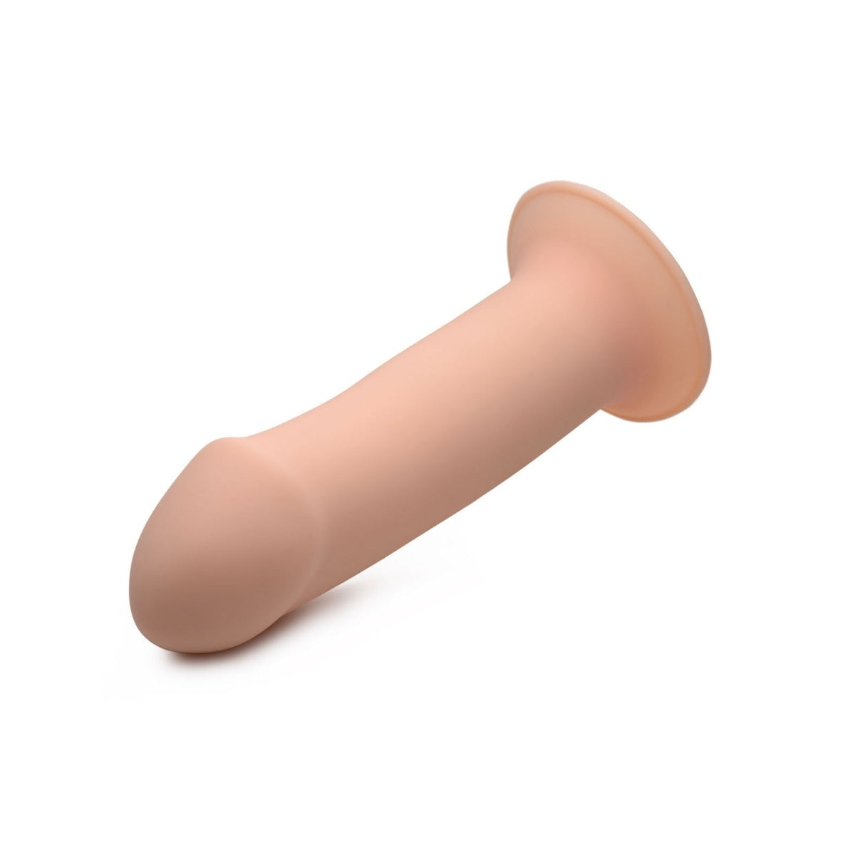 Squeeze-It Squeezable Thick Phallic Dildo Light Pink 6.5 Inch