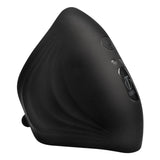 Trinity For Men 10X Pleasure Stroke Vibrating Silicone Penis Sleeve Black