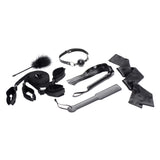 Strict Bed Restraint Bondage Kit Black