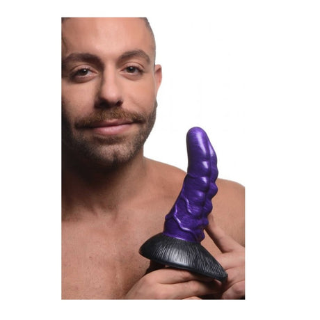 Creature Cocks Orion Invader Veiny Space Alien Silicone Dildo Purple - Simply Pleasure