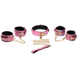 Master Series Captive Cobra 6 Piece Bondage Set Pink