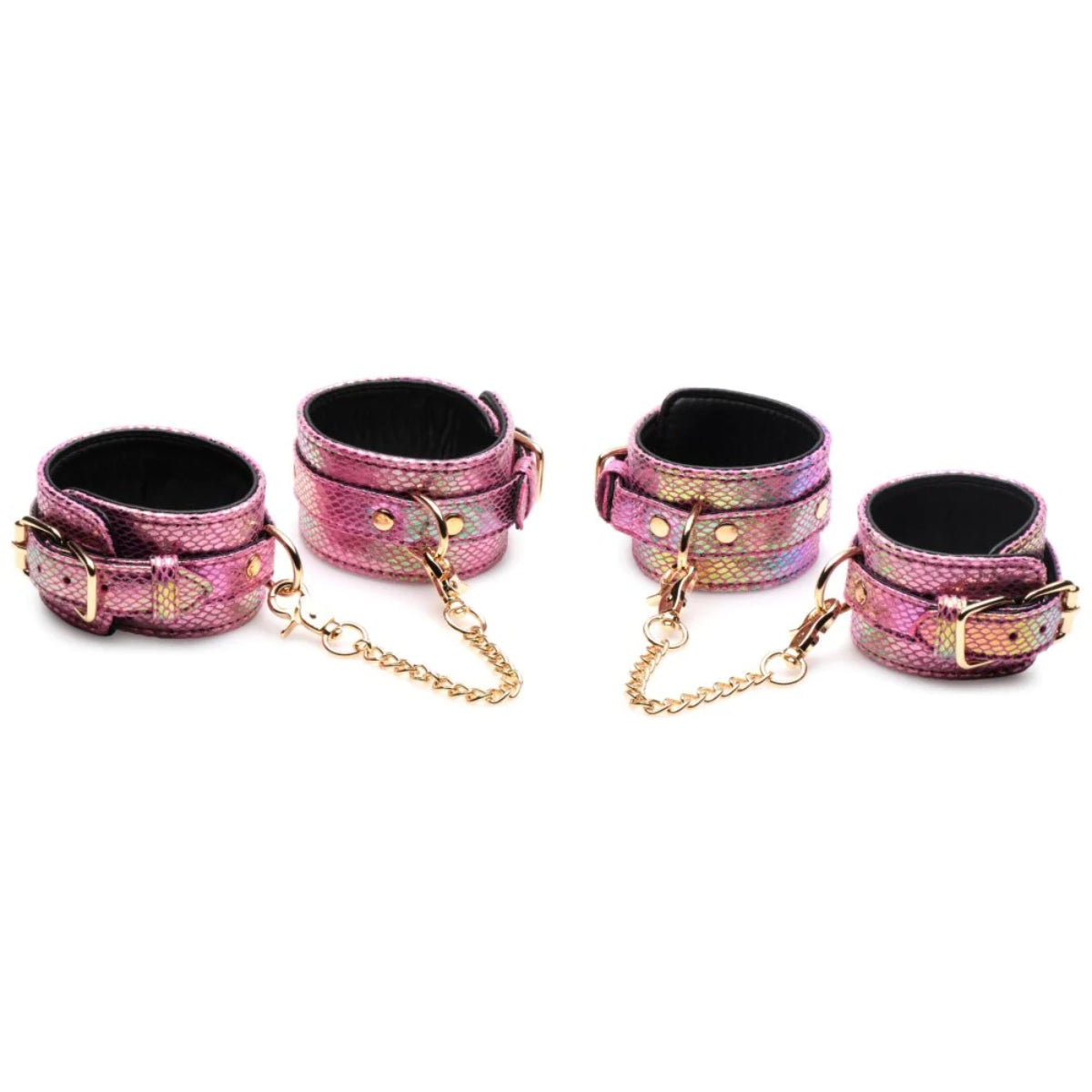 Master Series Captive Cobra 6 Piece Bondage Set Pink