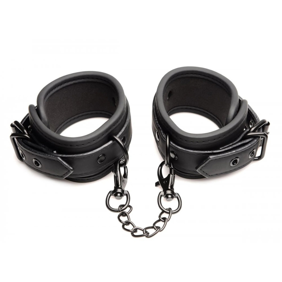 Master Series Kinky Comfort Wrist & Ankle Cuff Set Black