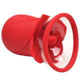 Bloomgasm Lily Lover Sucking & Vibrating Clitoral Stimulator Red