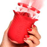 Bloomgasm Lily Lover Sucking & Vibrating Clitoral Stimulator Red