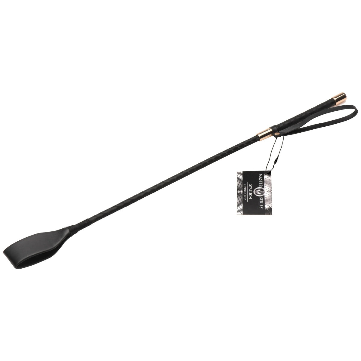 Master Series Stallion Riding Crop Black 24 Inch
