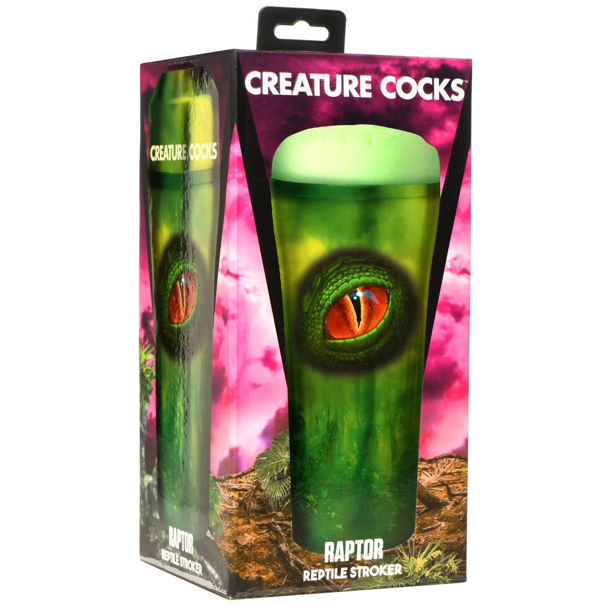 Creature Cocks Raptor Reptile Stroker Green