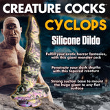 Creature Cocks Cyclops Monster Silicone Dildo Multi Colour - Simply Pleasure