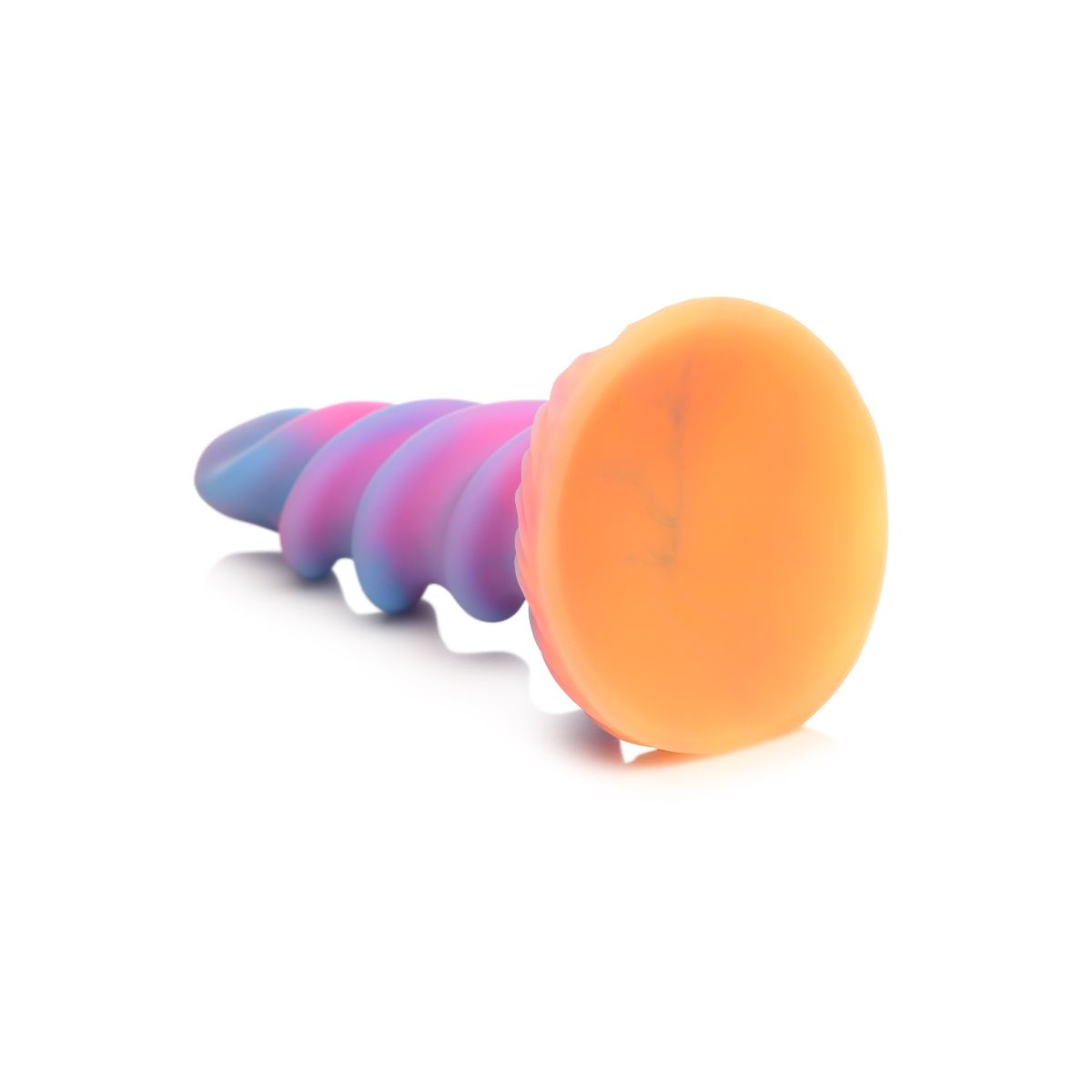 Creature Cocks Moon Rider Glow In The Dark Unicorn Dildo Blue Purple Pink - Simply Pleasure