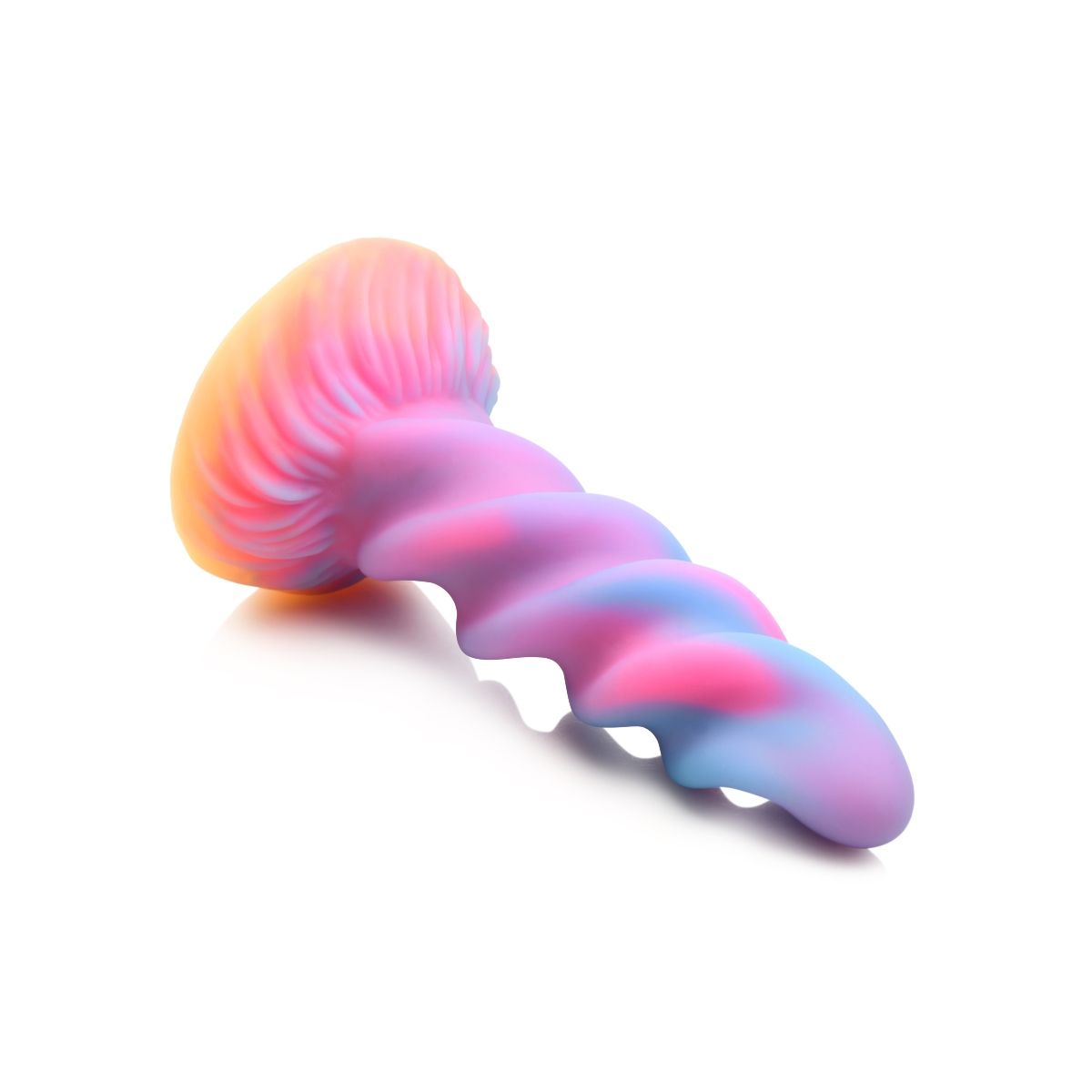 Creature Cocks Moon Rider Glow In The Dark Unicorn Dildo Blue Purple Pink - Simply Pleasure