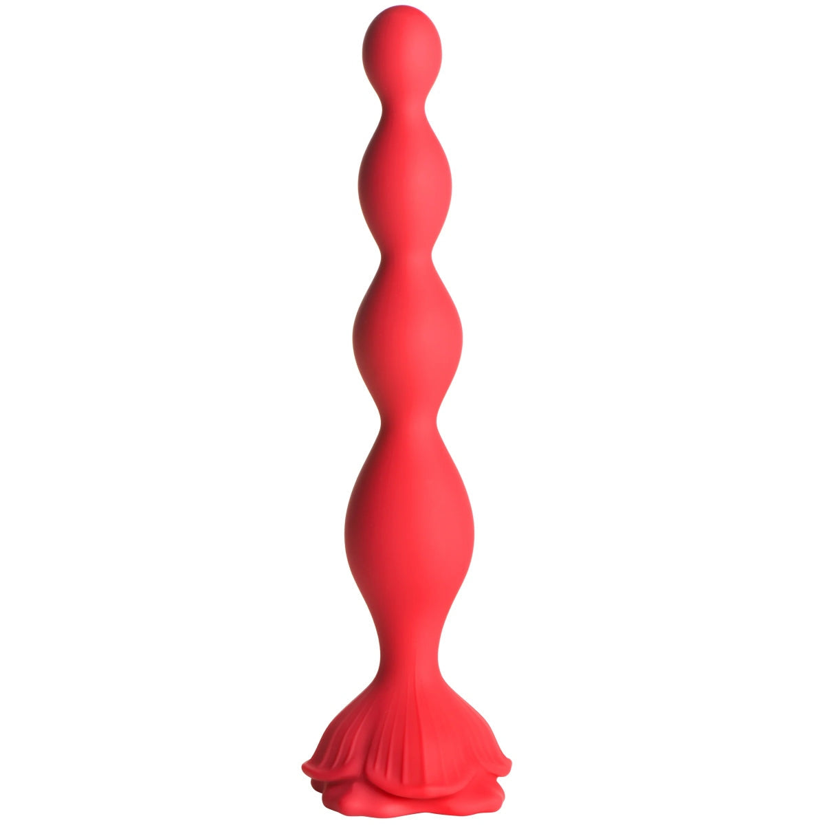 Bloomgasm Beaded Bloom 9X Beaded Rose Vibrator Red