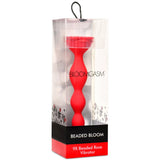 Bloomgasm Beaded Bloom 9X Beaded Rose Vibrator Red