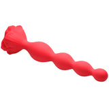 Bloomgasm Beaded Bloom 9X Beaded Rose Vibrator Red