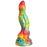 Creature Cocks Majestic Merman Silicone Dildo Rainbow