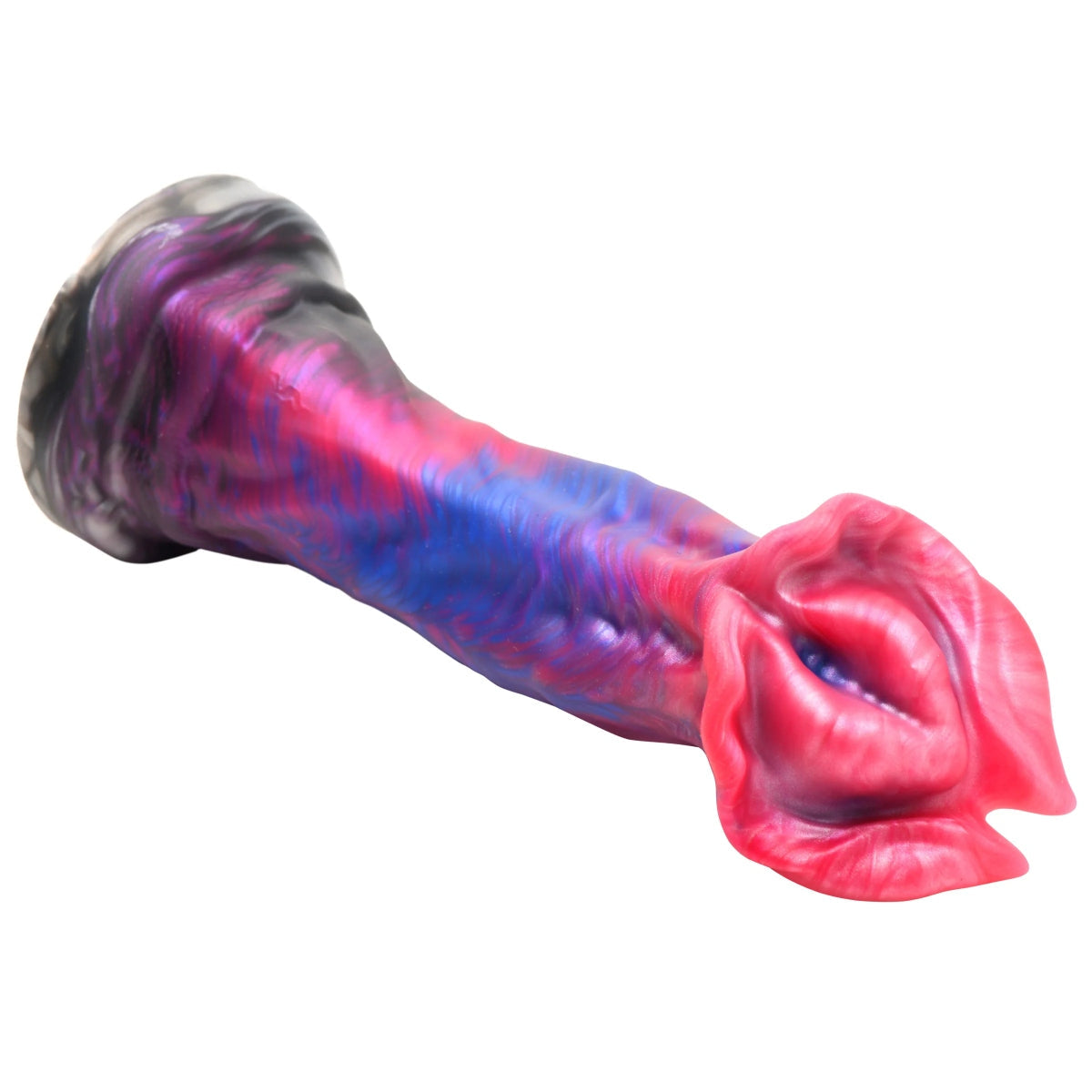 Creature Cocks Demogorgon Silicone Dildo Red Blue