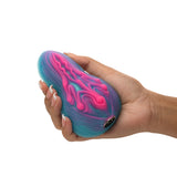 Creature Cocks Vulvaron Vibrating Silicone Grinder Pink Blue