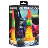 Creature Cocks Luminoctopus Glow In The Dark Tentacle Dildo Rainbow