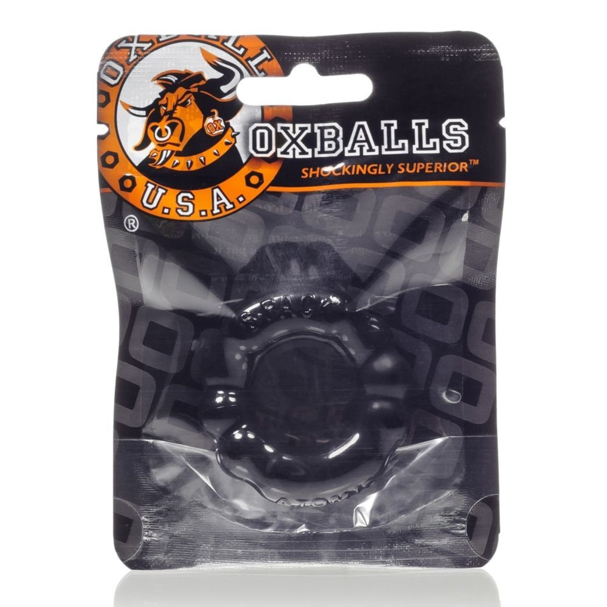 Oxballs 6 Pack Cock Ring Black