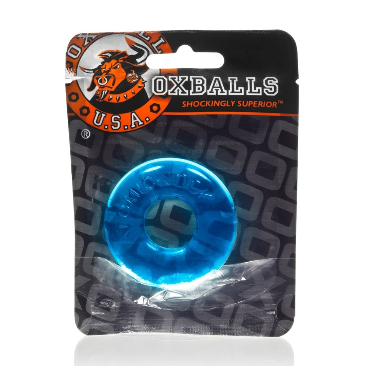 Oxballs Do Nut 2 Cock Ring Ice Blue