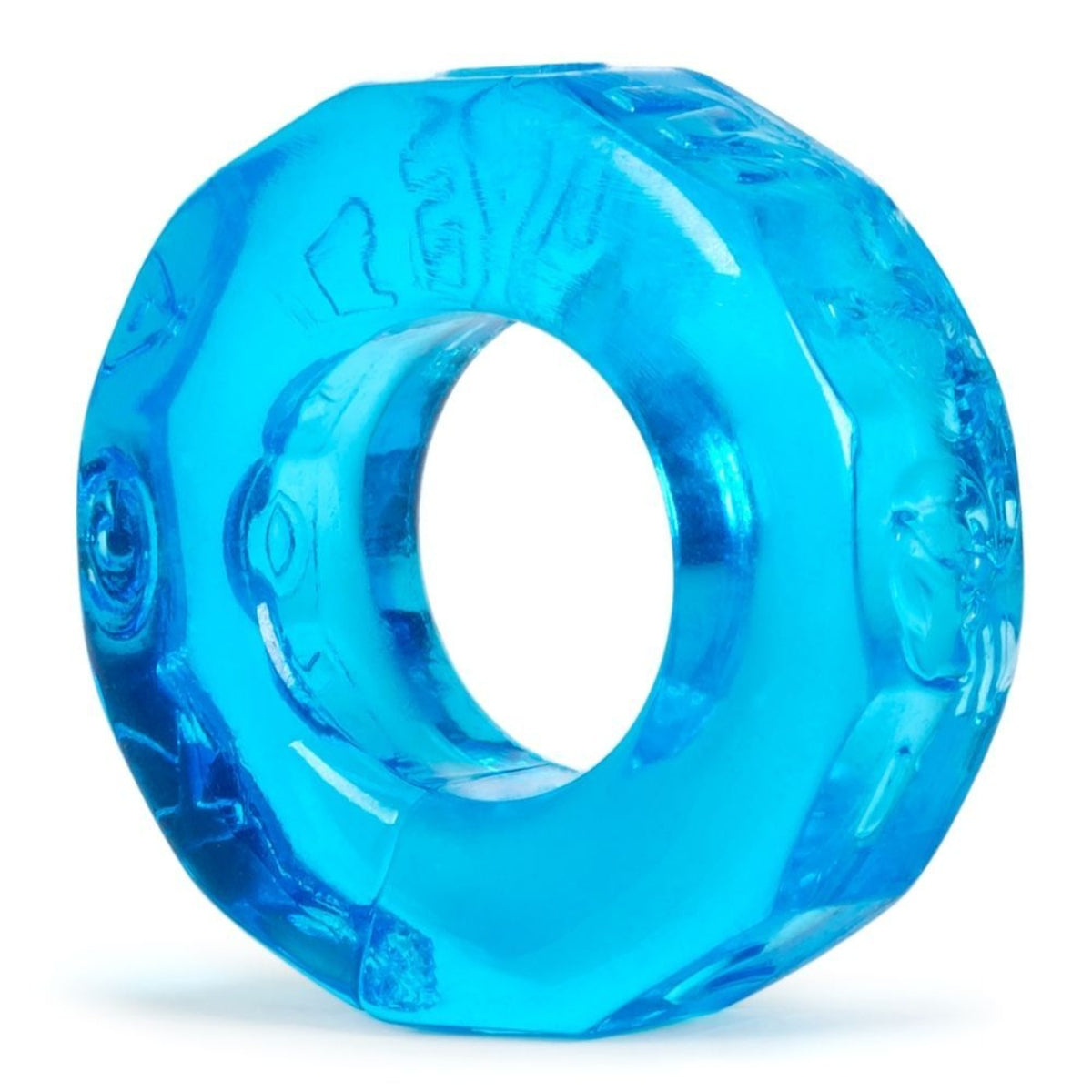 Oxballs Sprocket Cock Ring Ice Blue