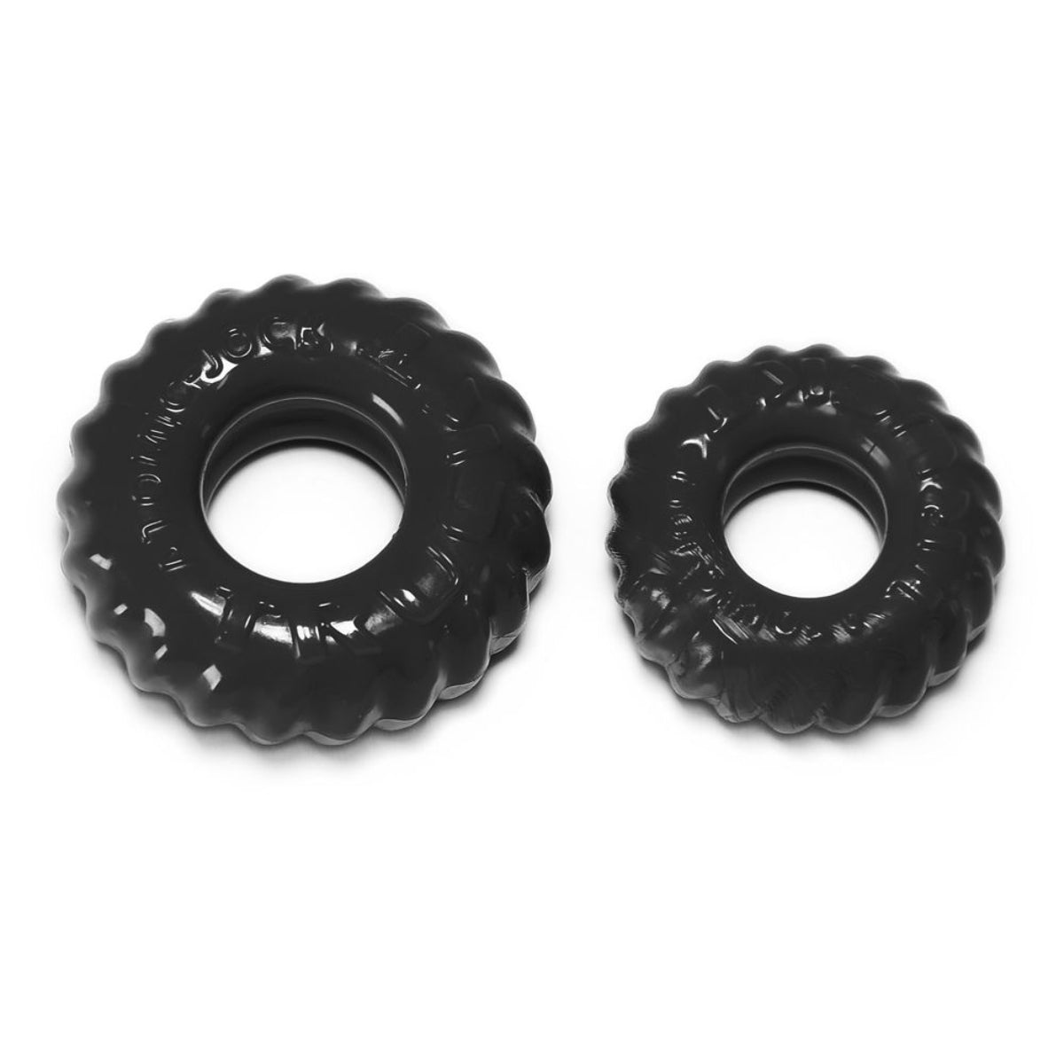 Oxballs Truckt Cock Ring 2 Pack Black